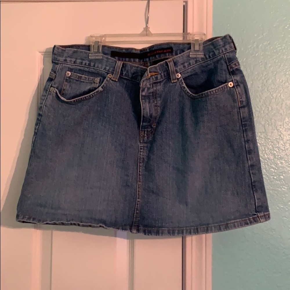 Calvin Klein Denim Mini Skirt